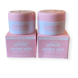 ⚫️ x2 SKIN PROUD Sorbet Skin Deluxe Mini Size 10 ml Each New In Box